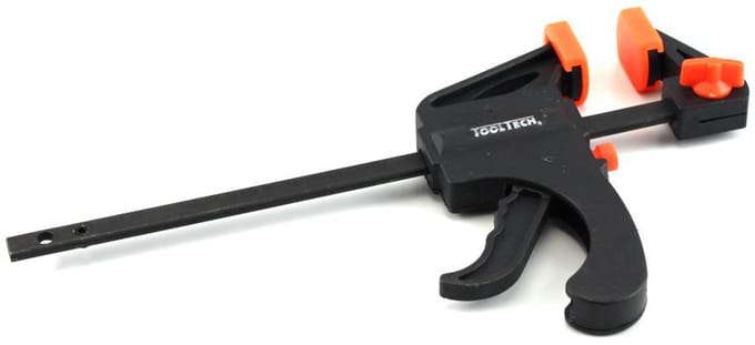 One-Handklem 40 x 100 mm – Snelspanklem met Eén Hand te Bedienen – TOOLTECH