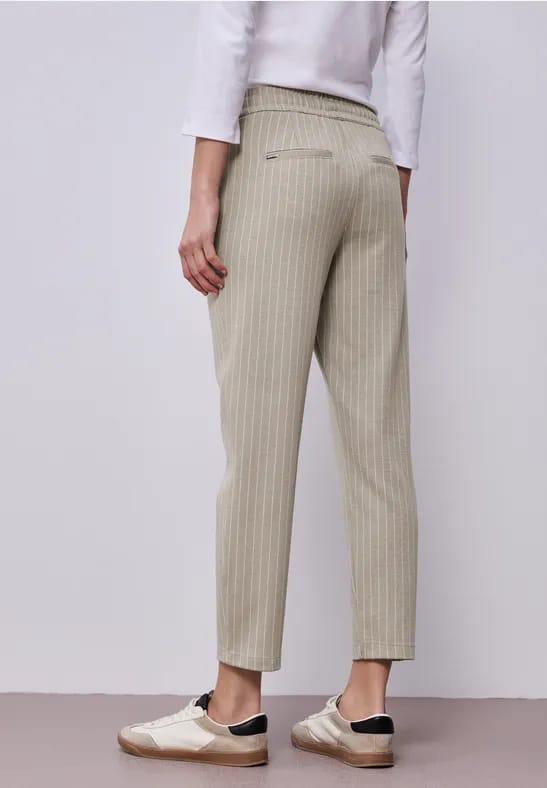 Straight Legs broek met strepen