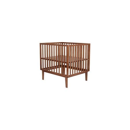 Born Lucky Cubo Baby Box / Babybox / Kinderbox – 100x80 cm – Verstelbare Bodem – Walnoot
