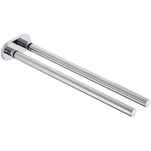 Kronenbach telescopic towel rail two-arm, extendable 29.450.215.8005