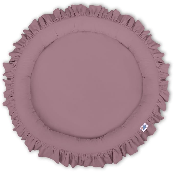 Nest met volant - pastelviolet