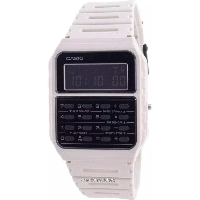 Casio jeugddatabank CA-53WF-8B CA53WF-8B quartz unisex horloge zwart