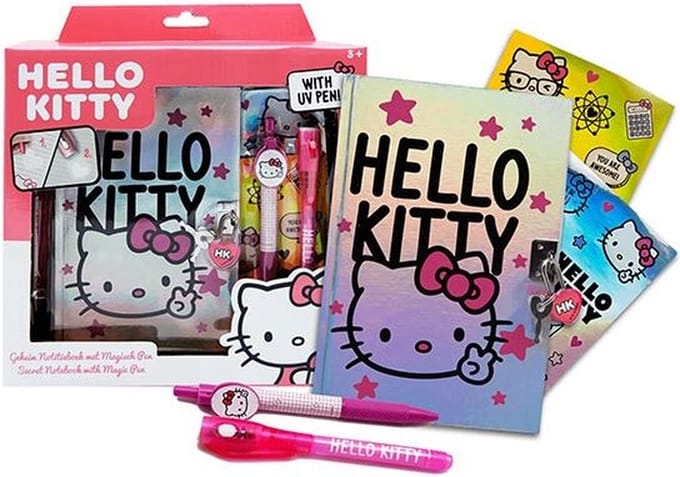 Hello Kitty Dagboek + magische pen