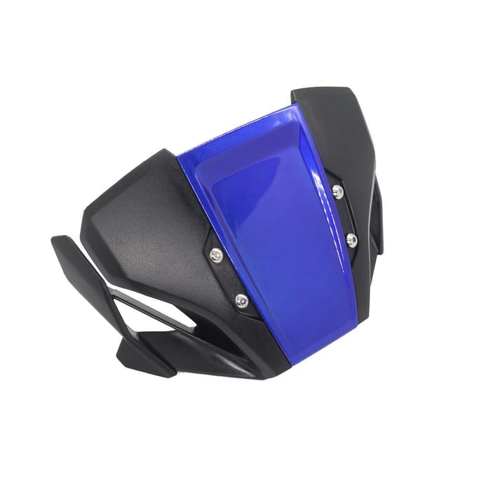 Motorvoorruit Voorruitbeschermer Luchtwinddeflector Modificatieaccessoire rood