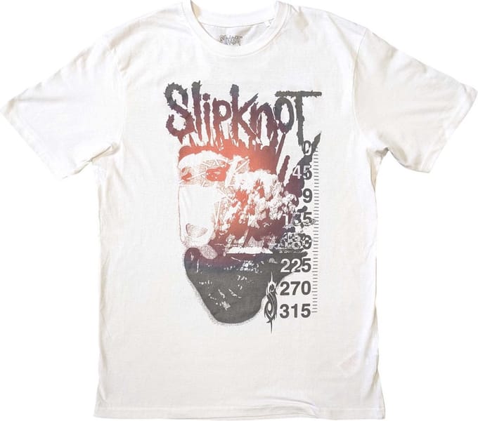 Slipknot - The End Heren Tshirt - S - Wit