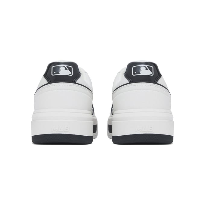 MLB Chaussures de Skateboard Chunky Liner Basse Unisexes Écru 3ASXCBS4N-50WHS 38 white