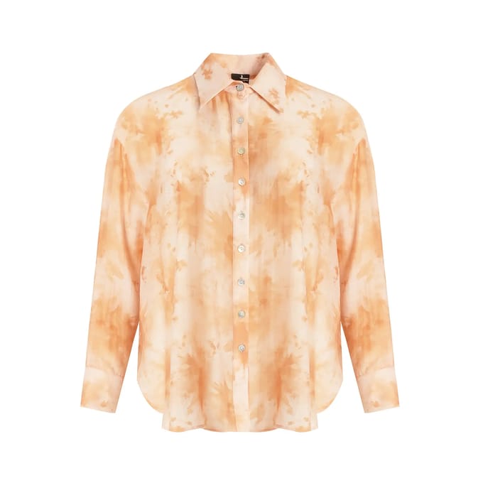Dameshemd met lange mouwen Mat Fashion Artistic-Print