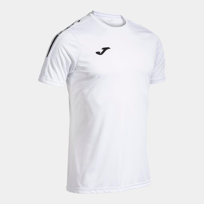 Joma Olimpiada T-shirt Met Korte Mouwen Wit M Man