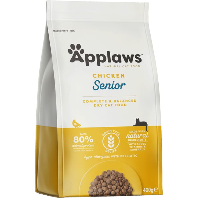Applaws graanvrij Senior - Kip - Kattenvoer - 400 g