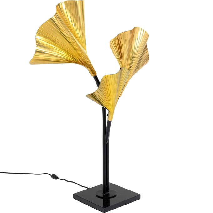 Kare Gingko Tre tafellamp, hoogte 83 cm
