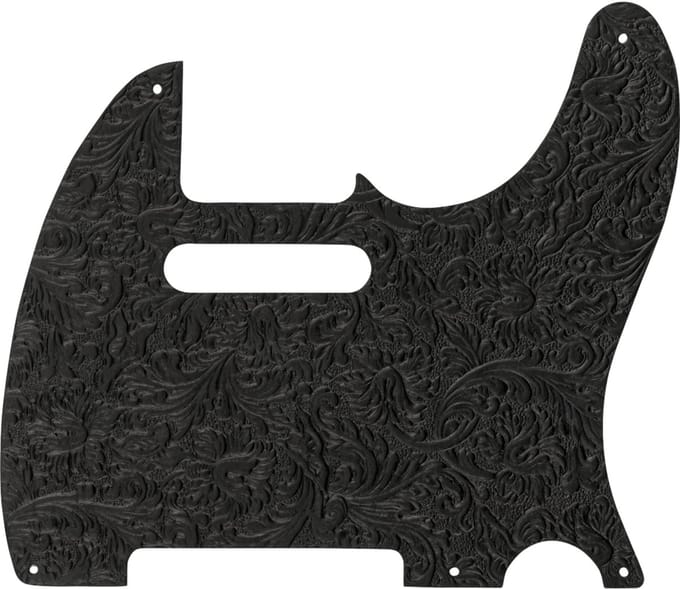 Fender Waylon Jennings Pickguard Telecaster Black - Pickguard