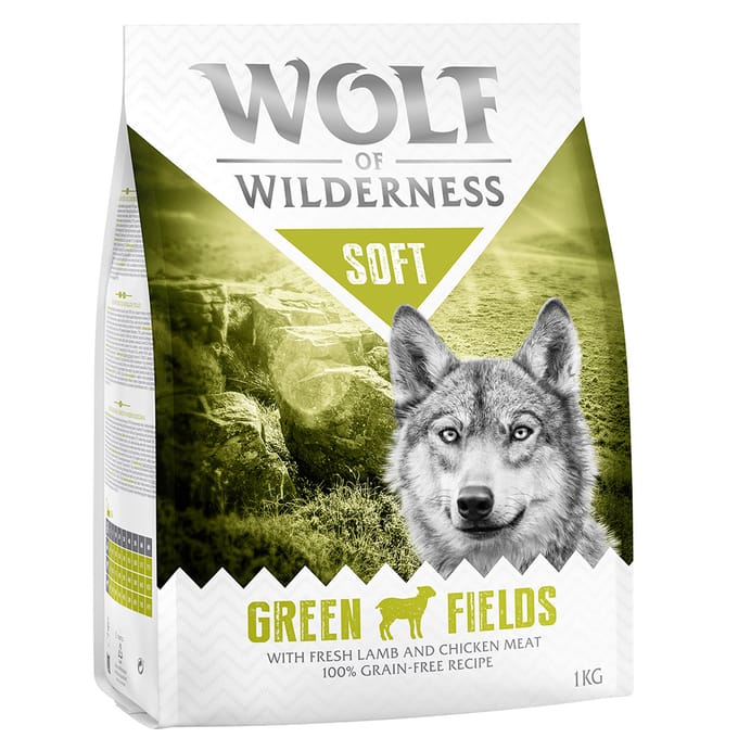 5kg "Soft Green Fields" Lam Wolf of Wilderness Hondenvoer