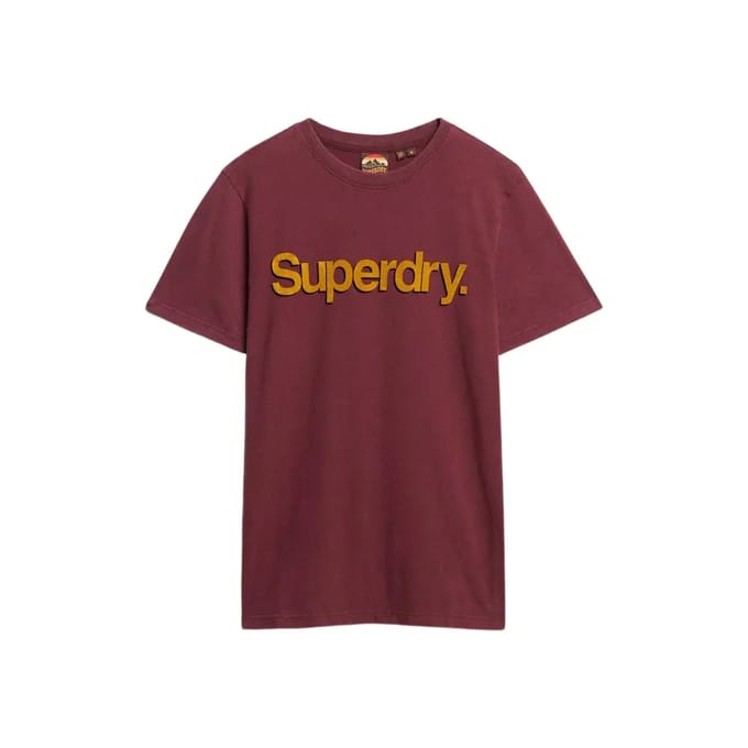 Superdry - Shadow T-shirt met Core-logo - Heren - T-shirts