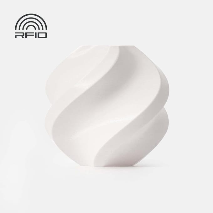 Bambu Lab - PLA Basic 1.75mm Filament – 1kg – Jade wit (Jade white) - zonder spoel