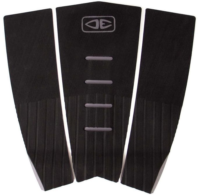 Ocean & Earth Fish Hybrid Tail Surf Traction Pad 3 Eenheden Zwart