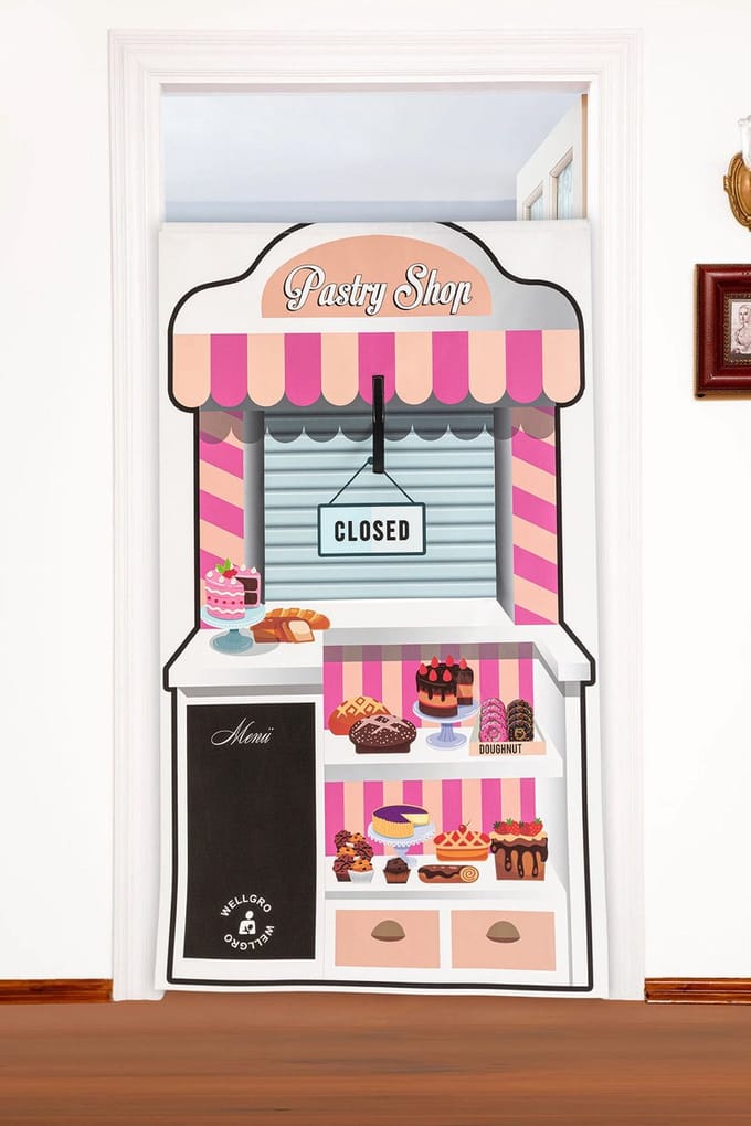 Asir Ophangbare Poppenkast - Poppentheater - Roze - 137 x 77 cm