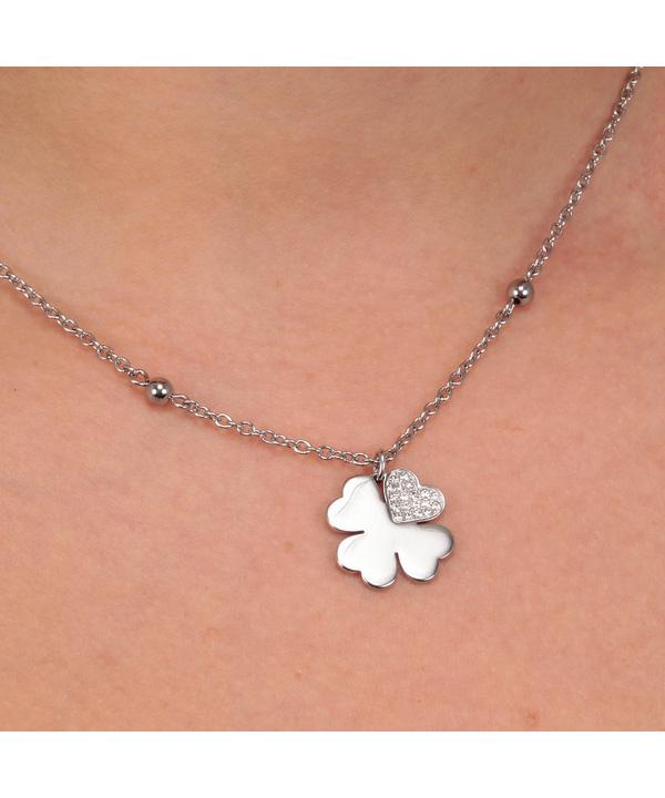 Collier Morellato Valentina en acier inoxydable SATQ09 pour femme white