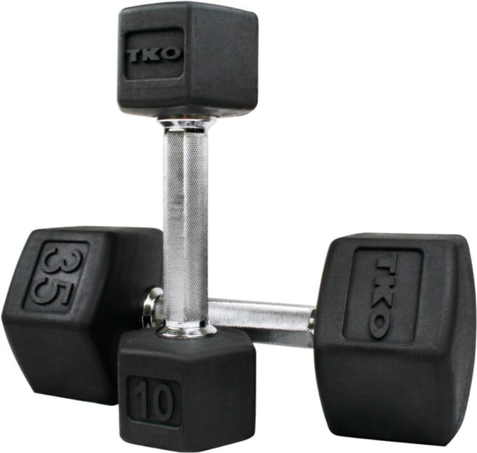 Tri-grip Dumbbell - 4KG - Zwart | TKO Europe
