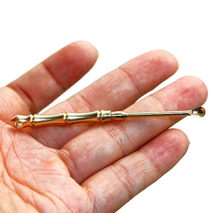 Multifunctionele Tandenstoker Outdoor Draagbare Tandenstoker Messing Titanium Tandenstoker black