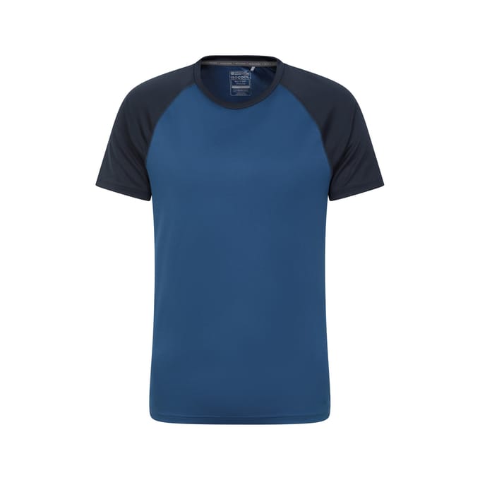 Mountain Warehouse Heren Endurance IsoCool T-Shirt (Kobalt)