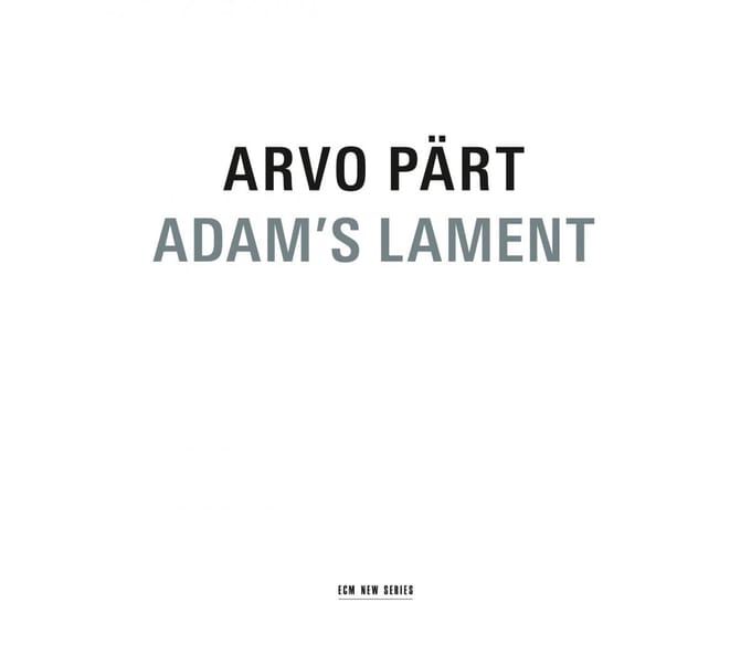 Tui Hirv & Rainer Vilu - Arvo Pärt: Adam's Lament (CD)