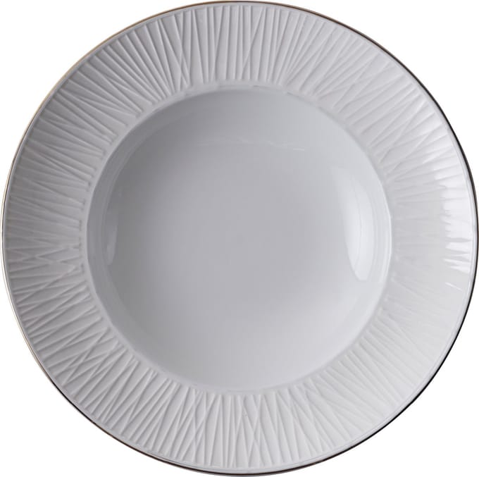 Tokyo Design Studio - Nippon White - Diepbord Lijnen - 21cm 160ml