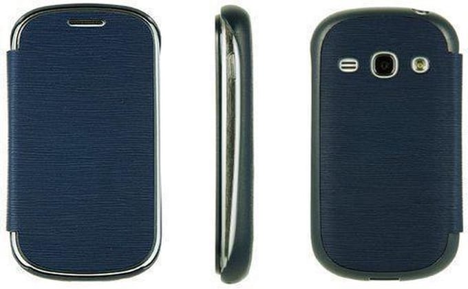 Anymode Collection  Flip Case Samsung Galaxy  FAME S6810 Blauw