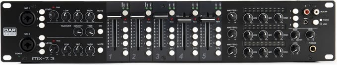 DAP IMIX-7.3 19 inch installatiemixer