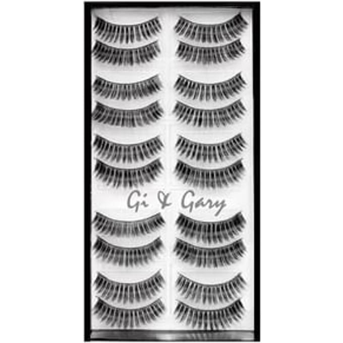 Gi & Gary - Professional Eyelashes Disco Diva D09 10 pairs