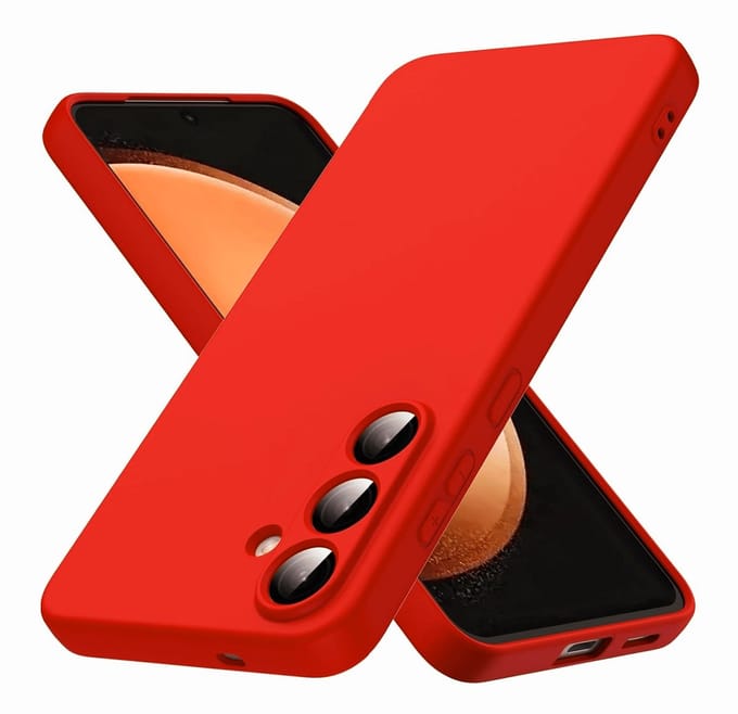 Cityhoesje - Backcover Geschikt voor Samsung Galaxy A27 - Rood