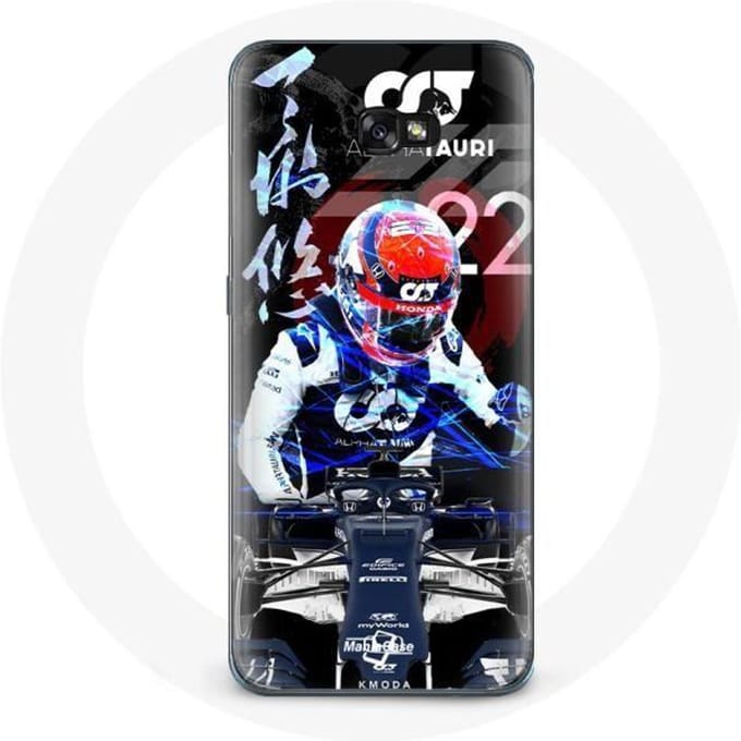 Case voor Samsung Galaxy A8 2016 Formule 1 Yuki Tsunoda Japanse F1-coureur