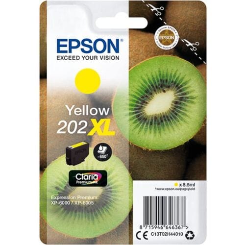 Epson Inktcartridge 202XL (C13T02H44010) Geel Hoge capaciteit
