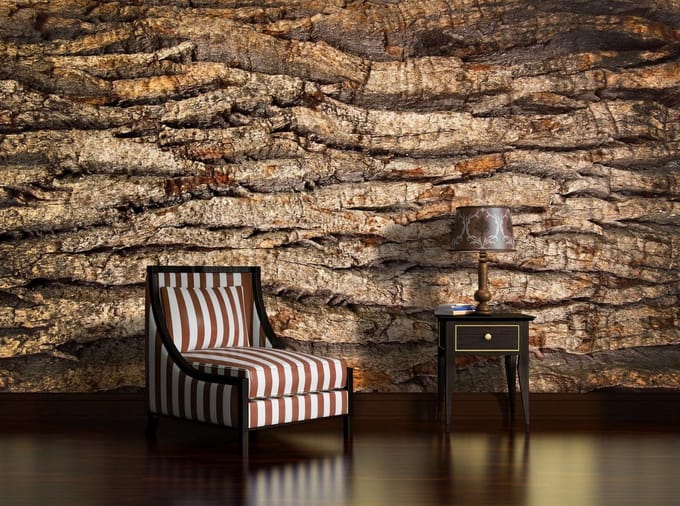 Tree Bark Photo Wallcovering