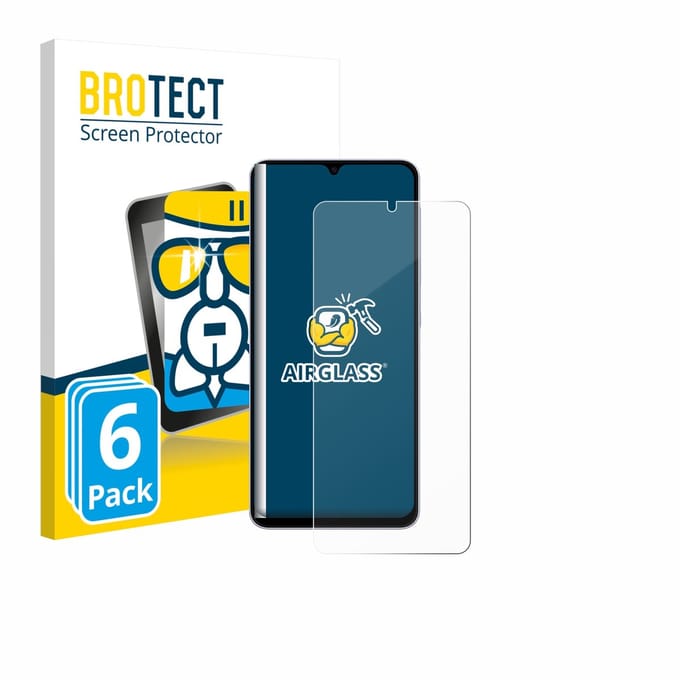 Screenprotector 6 Stuks voor Samsung Galaxy A07 Beschermglas transparant