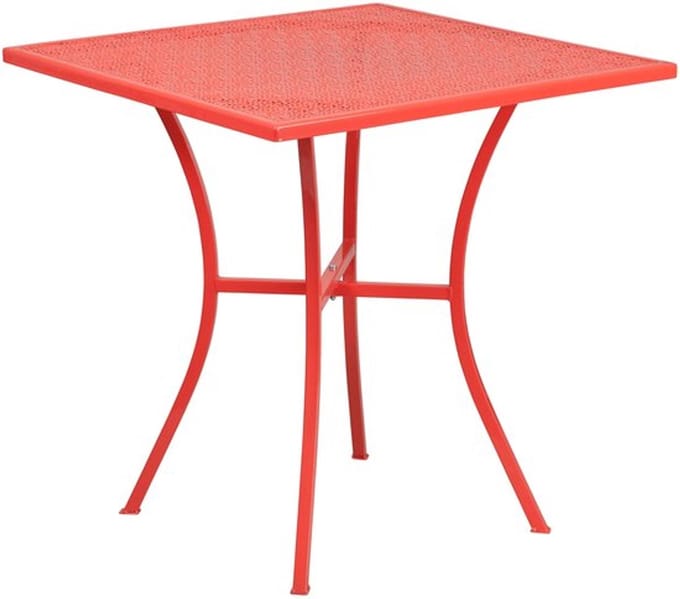 Allecto - Patio Tafel - Stalen Rang Tafel - Ideaal voor Buiten