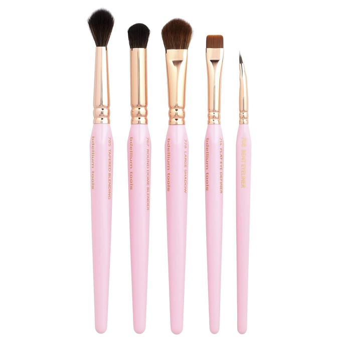 Bdellium Tools, Oogkwasten Set, 5 Kwasten