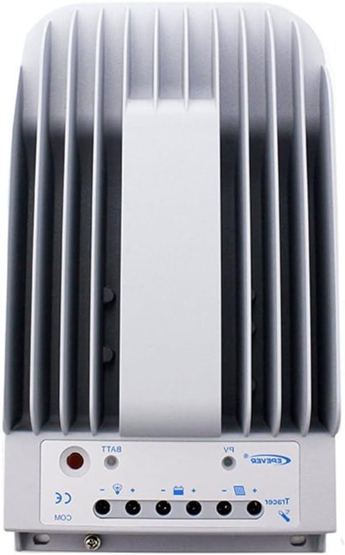MPPT Solar Charge Controller - Zonne Laadregelaar - Energie Beheer - Geavanceerde MPPT Technologie - 30A 12/24V - Grijs
