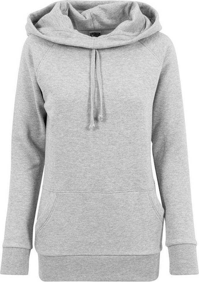 Urban Classics Hoodie/trui -S- High Neck Raglan Grijs