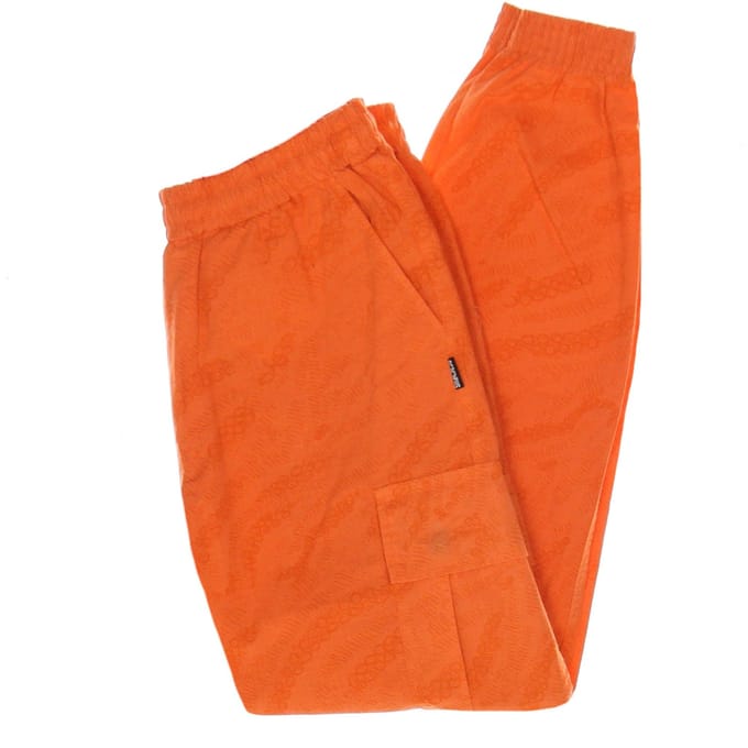 Lange Deco Cargo Joggerbroek Heren Oranje