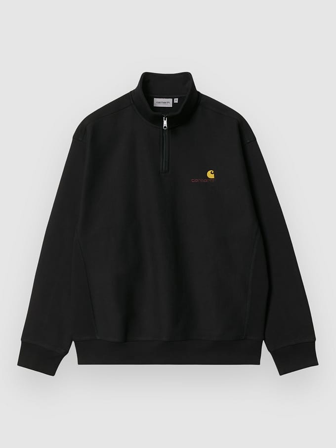Sweatshirt met schipperskraag, model 'AMERICAN SCRIPT'