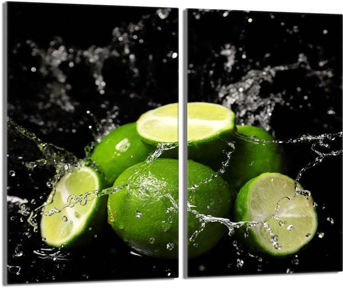 TMK ArtDeko - Snijplank - Glas - Limonade - Beschermende Paneel