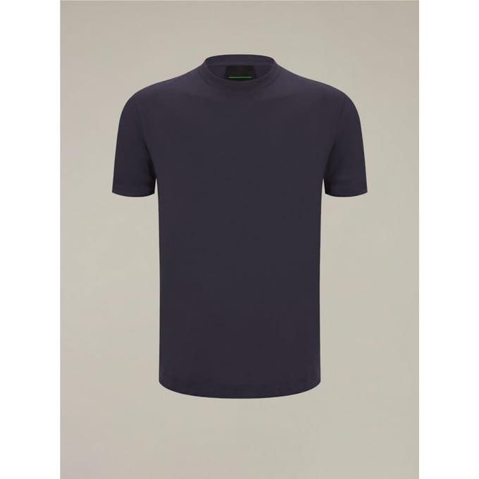 t-shirt in theson man marine blauw