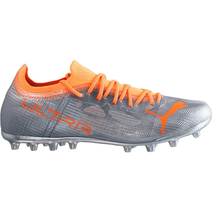 Puma Ultra 1.4 MG Zilver Heren Voetbalschoenen