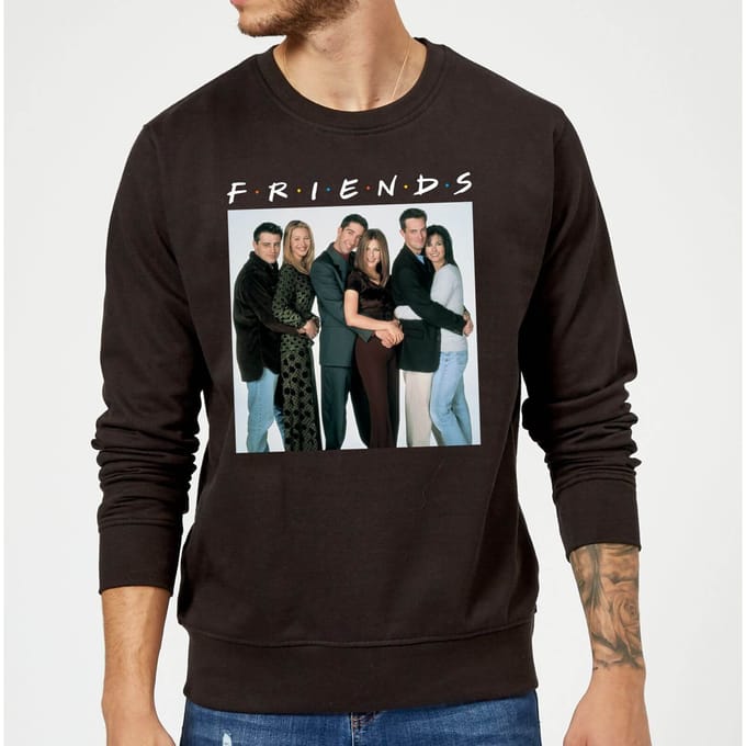 Friends Group Shot trui - Zwart - S