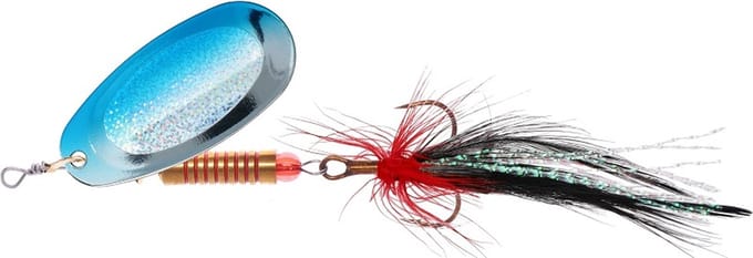 Mikado Spinner Blaster 5 – 12 g – Zilver – Snoek Baars – Kwast – 1 stuk
