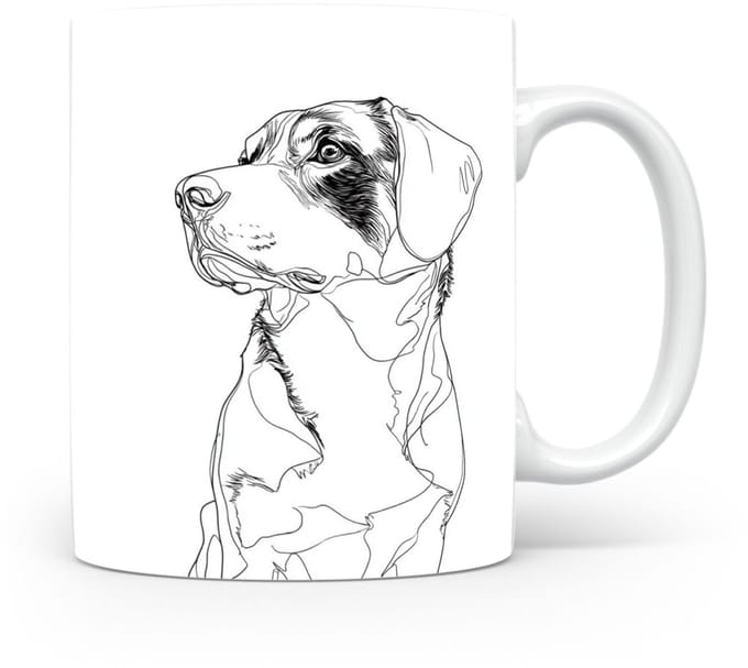 Beker Entlebucher Sennenhond
