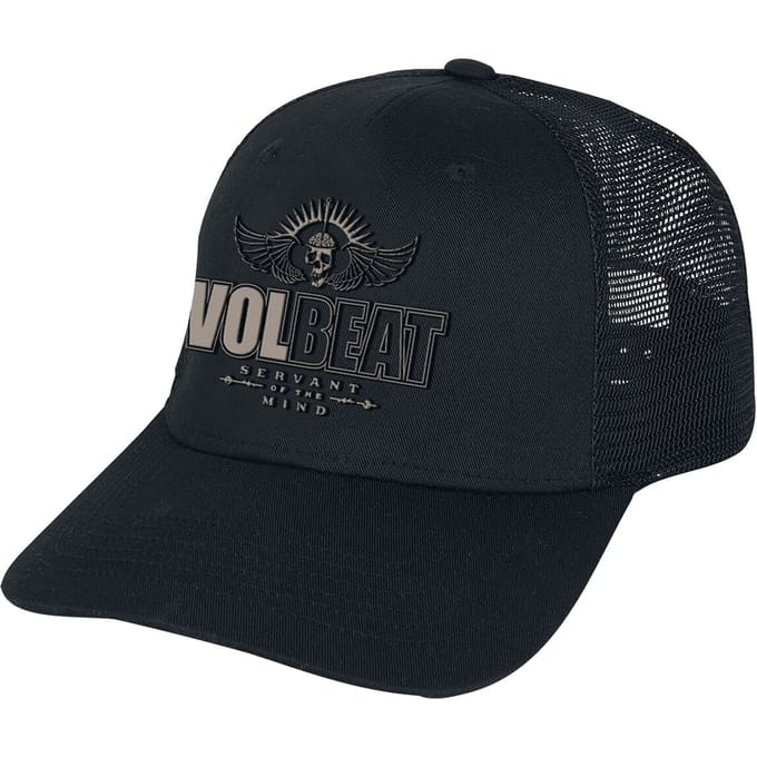 Volbeat Cap - Servant Of The Mind - Trucker Cap - zwart