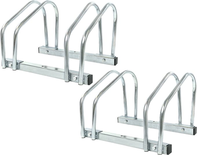 ProPlus Fietsenrek / fietsenstandaard - 2x - voor 4 fietsen - 41 x 32 x 26 cm - fietsen stalling