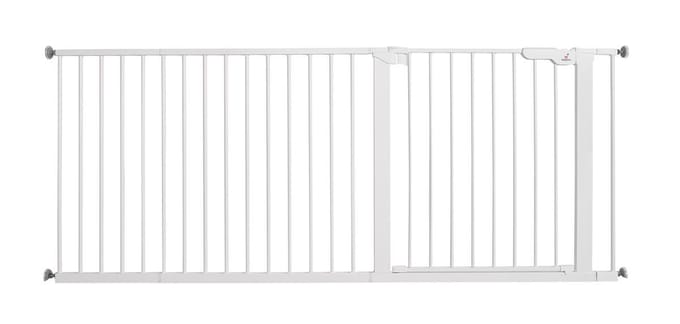 BabyDan Premier Traphekje zonder boren - 177,1 - 183 cm - Klembevestiging - Wit