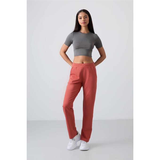 Dames Rechtemodel Fleece Sweatpants